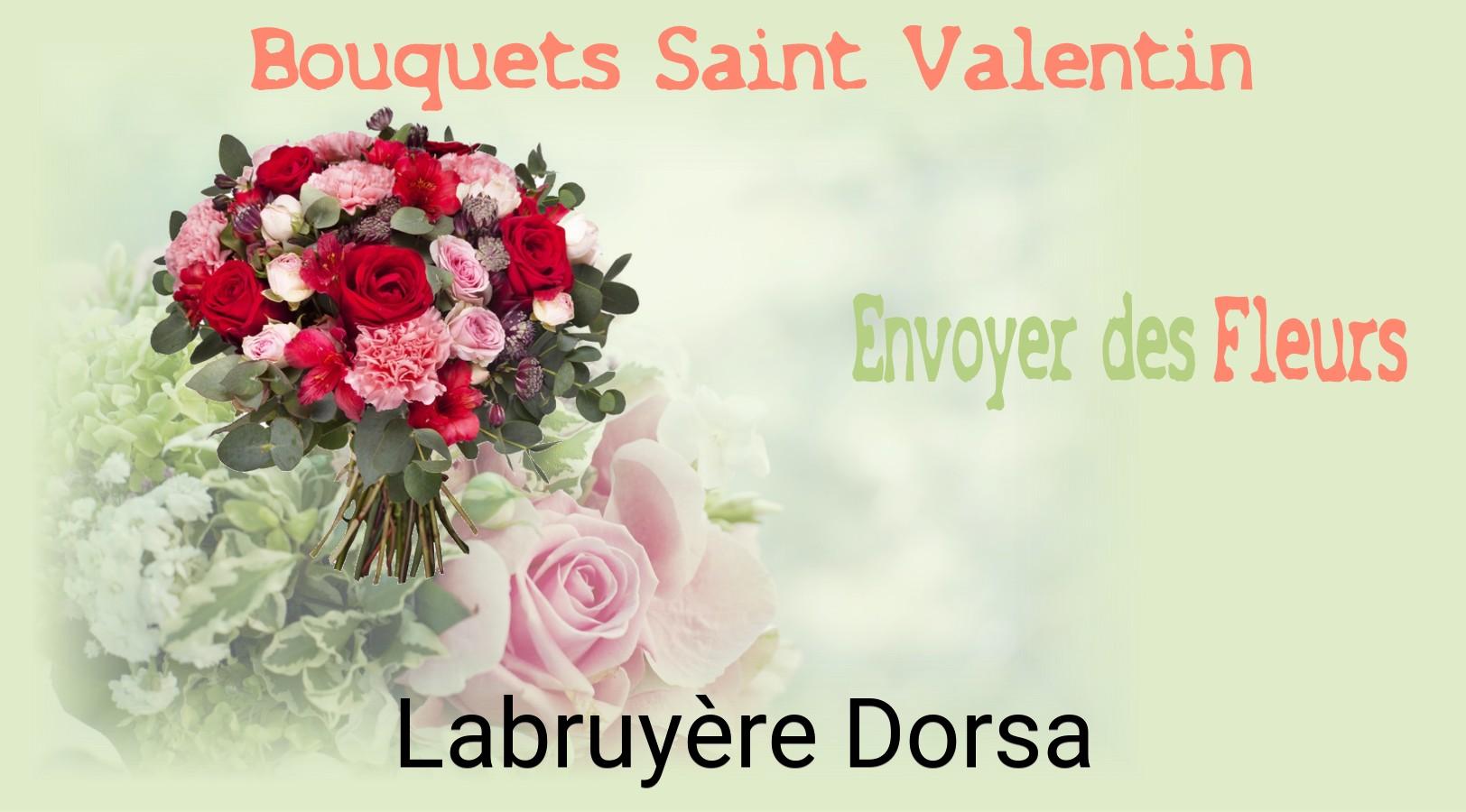 Roses de Saint-Valentin livrées à Labruyère-Dorsa